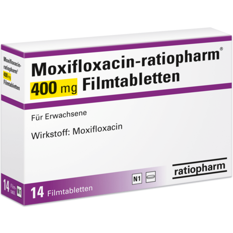 Moxifloxacin-ratiopharm® 400&nbsp;mg Filmtabletten