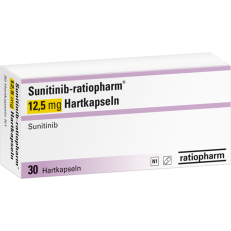 Sunitinib-ratiopharm® 12,5&nbsp;mg Hartkapseln