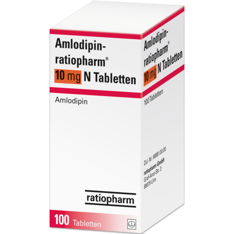 Amlodipin-ratiopharm® 10&nbsp;mg N Tabletten
