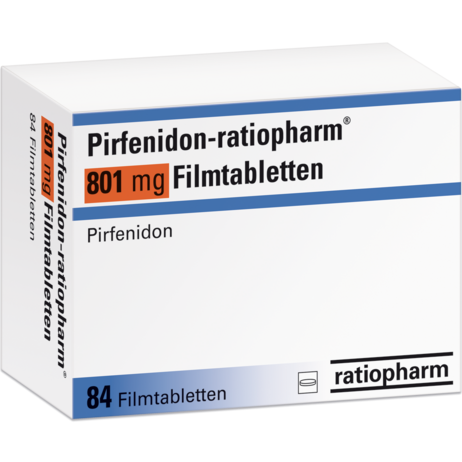 Pirfenidon-ratiopharm® 801&nbsp;mg Filmtabletten