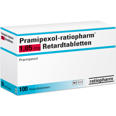 Pramipexol-ratiopharm® 1,05&nbsp;mg Retardtabletten