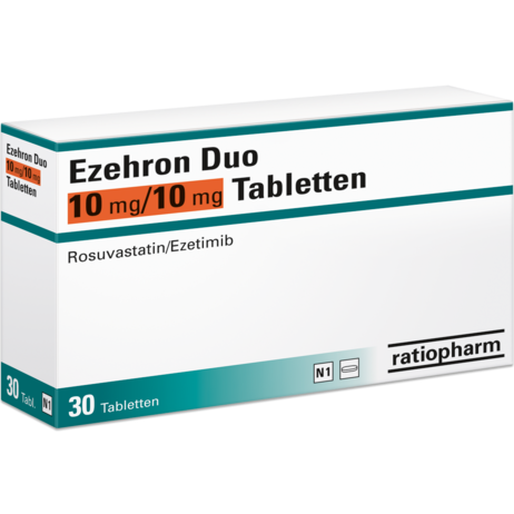 Ezehron Duo 10&nbsp;mg/10&nbsp;mg Tabletten