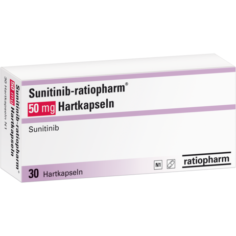 Sunitinib-ratiopharm® 50&nbsp;mg Hartkapseln