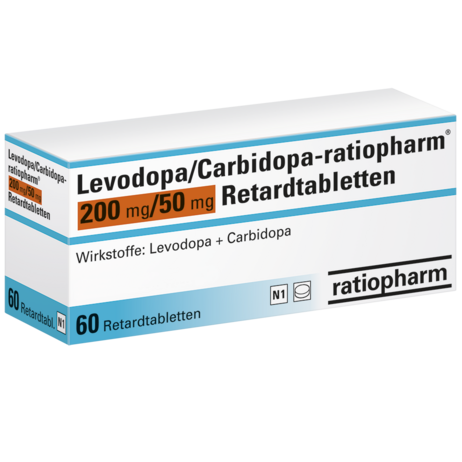 Levodopa/Carbidopa-ratiopharm® 200&nbsp;mg/50&nbsp;mg Retardtabletten