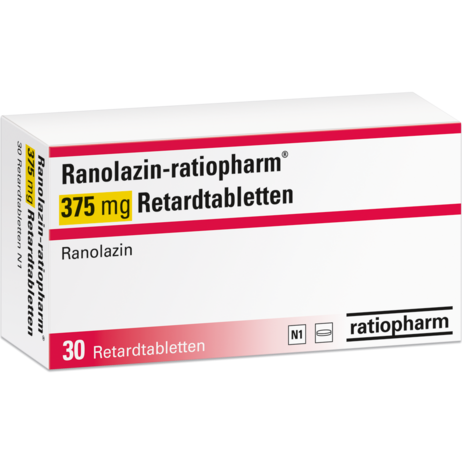 Ranolazin-ratiopharm® 375&nbsp;mg Retardtabletten