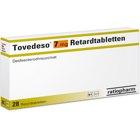 Tovedeso® 7&nbsp;mg Retardtabletten