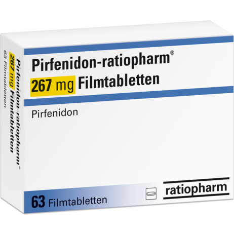Pirfenidon-ratiopharm® 267&nbsp;mg Filmtabletten