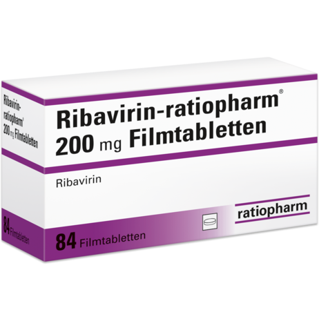 Ribavirin-ratiopharm® 200&nbsp;mg Filmtabletten